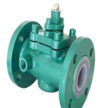 Full PTFE PFA Lined jacket plug valve