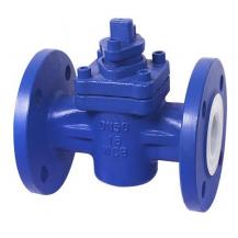 Corrosion resistant fully lined plug valve