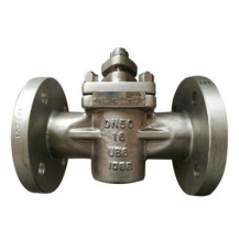 Cast steel sleeved plug valve