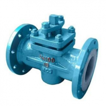 Flanged Fully PFA PTFE Lined plug valve