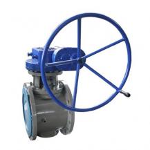 PTFE sleeved jacketed plug valve