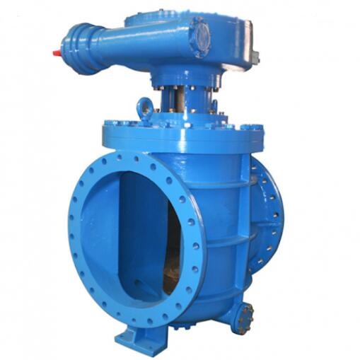 Eccentric plug valve