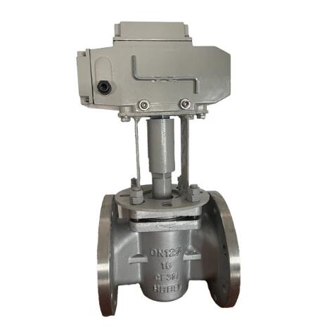 Electric PTFE lined plug valve