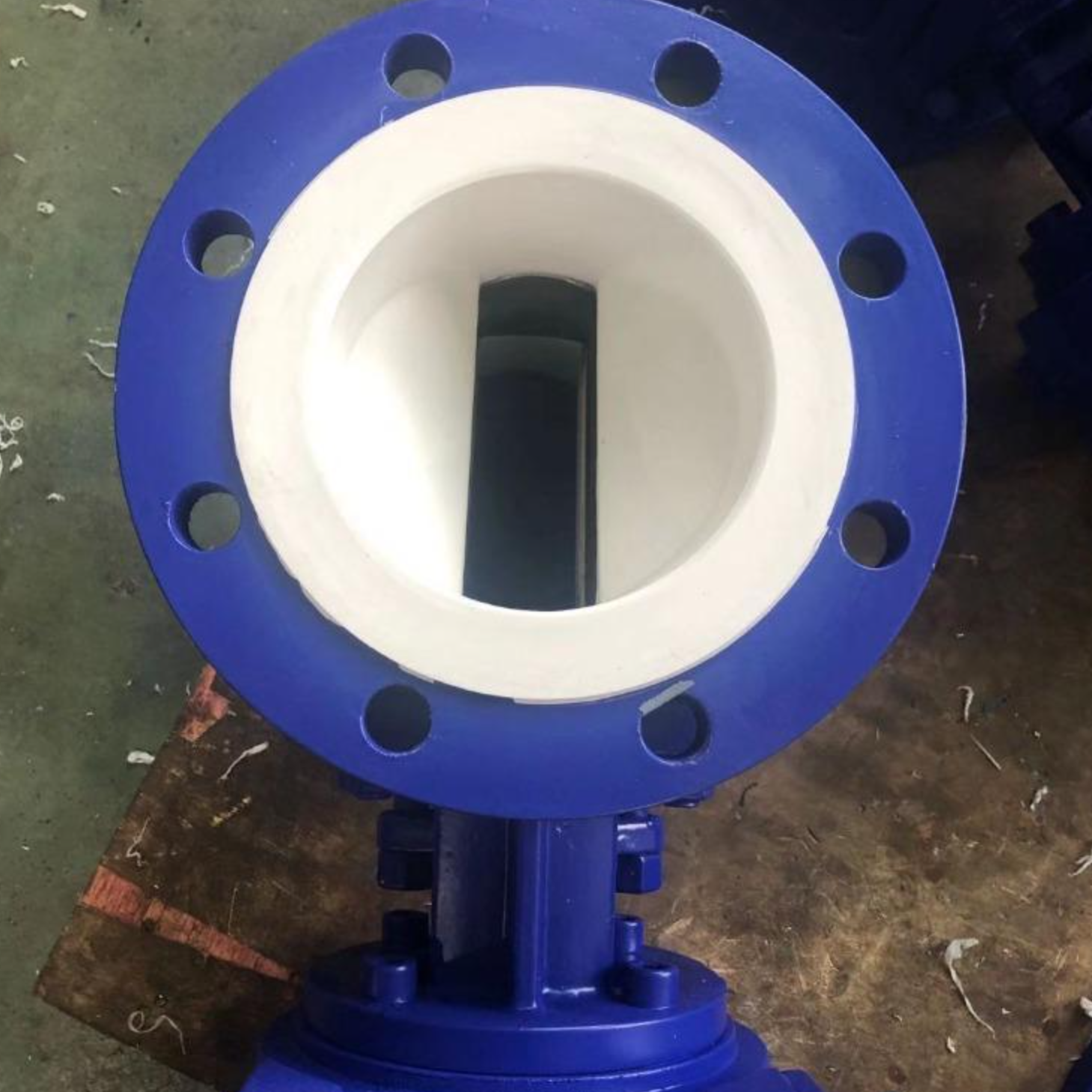 X343F4 PTFE lined plug valve