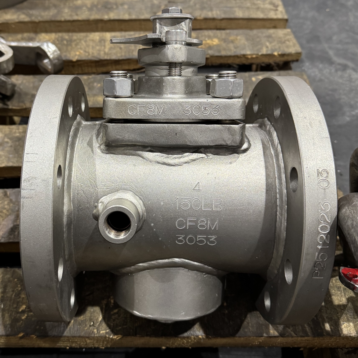 2 way jacketed plug valve